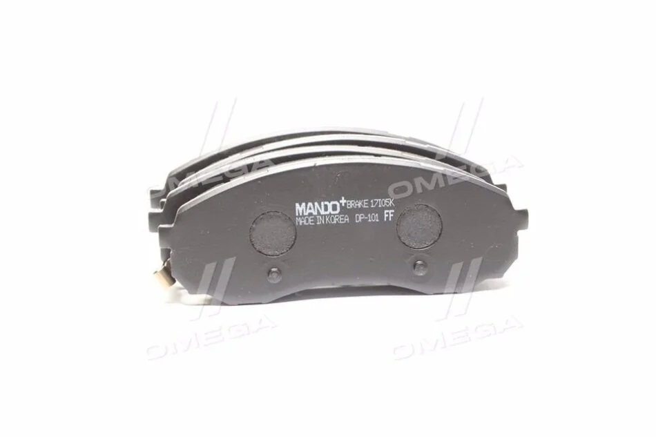 Гальмівні колодки дискові HYUNDAI/KIA H1/Carnival "F "07>> MANDO MPH40 (фото 1)