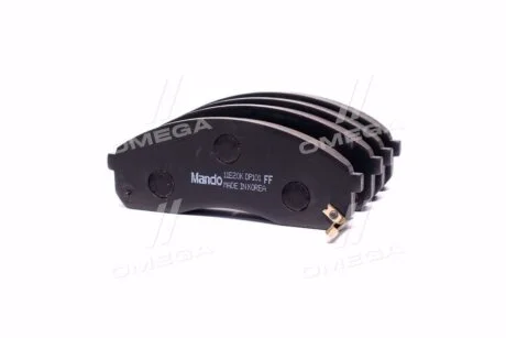 Колодки гальм. KIA PREGIO, CARNIVAL (вир-во Mando) MANDO MPK13