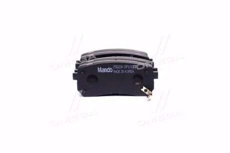 Колодки гальм. HYUNDAI / KIA (вир-во Mando) MANDO MPK33