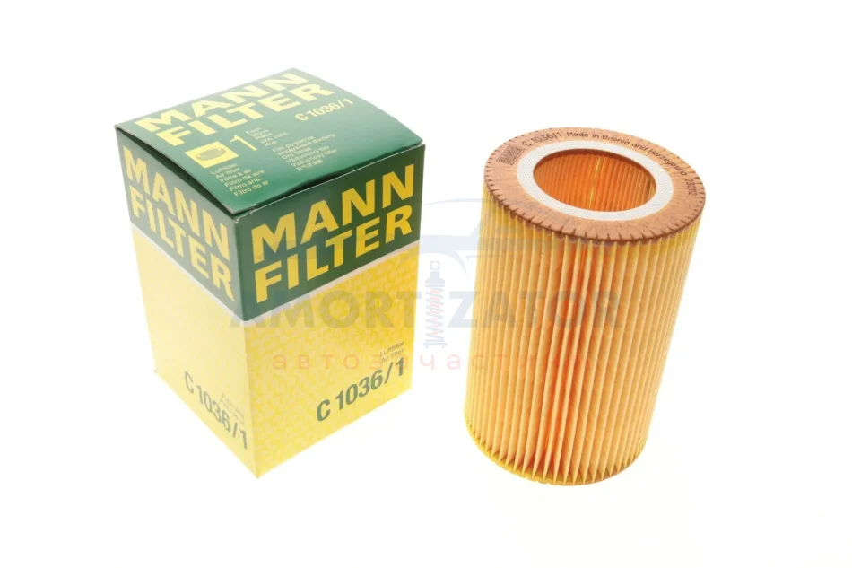 Фільтр повітряний -FILTER MANN C 1036/1 (фото 1)
