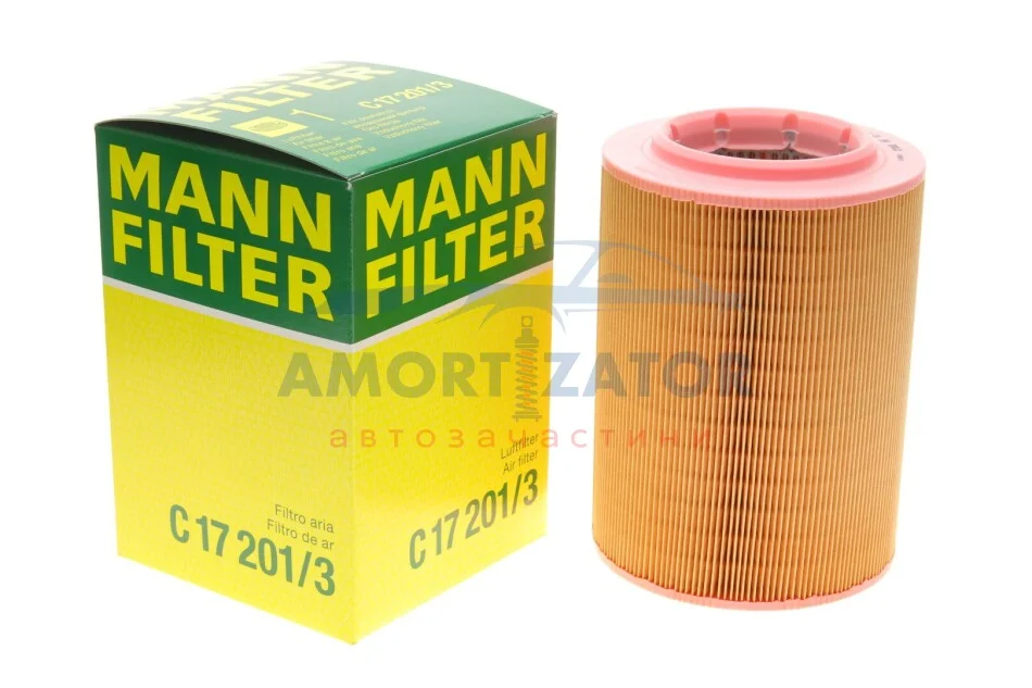 Фільтр повітряний -FILTER MANN C 17 201/3 (фото 1)