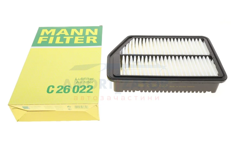 Фільтр повітряний -FILTER MANN C 26 022 (фото 1)