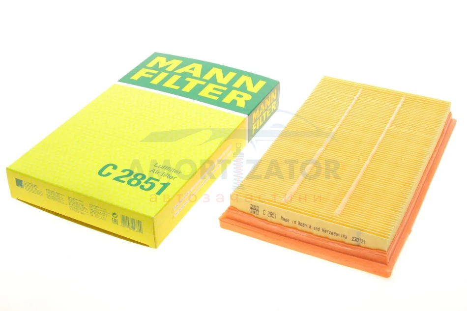 Фільтр повітряний -FILTER MANN C 2851 (фото 1)