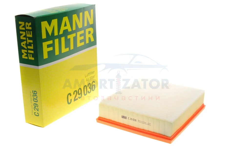 Фільтр повітряний -FILTER MANN C 29 036 (фото 1)