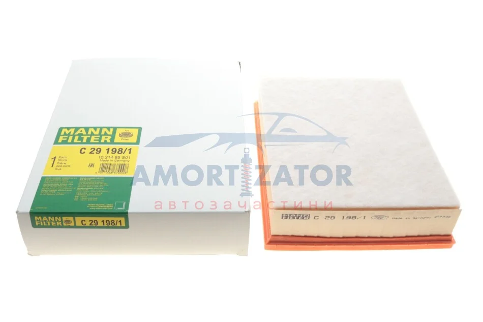 Фільтр повітряний -FILTER MANN C 29 198/1 (фото 1)
