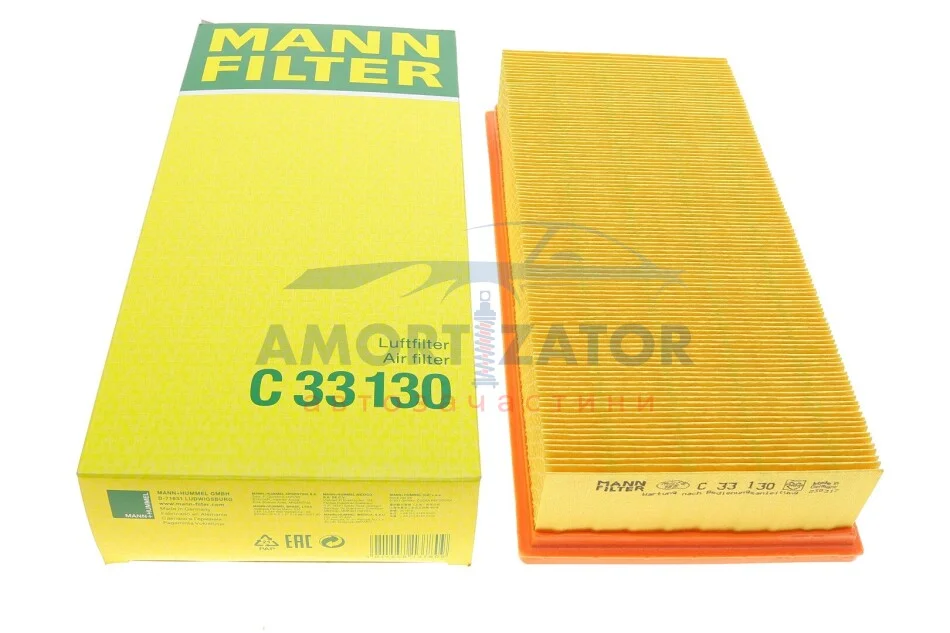 Фільтр повітряний -FILTER MANN C 33 130 (фото 1)