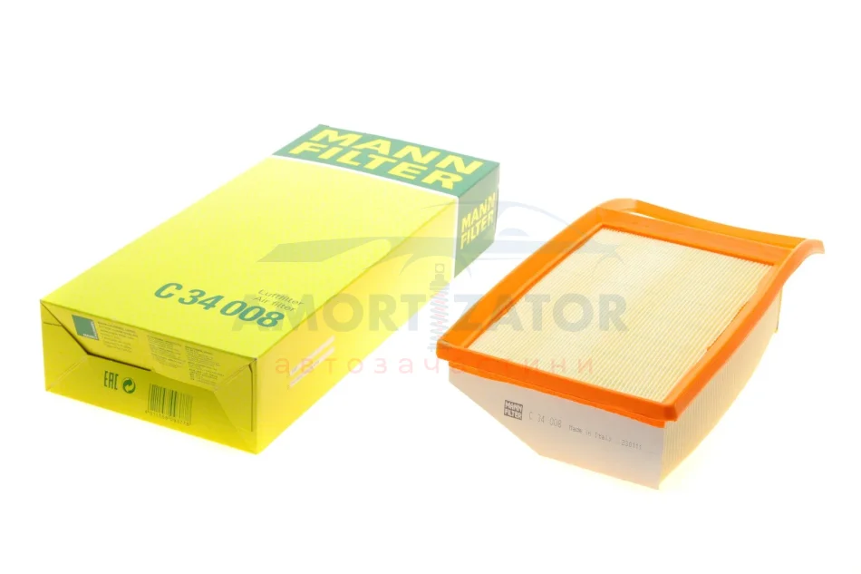 Фільтр повітряний -FILTER MANN C 34 008 (фото 1)