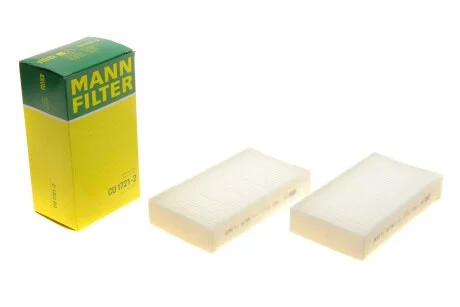 Фільтр салону (к-кт) -FILTER CU 1721-2 MANN CU 17212