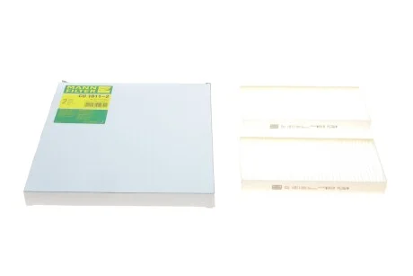Фільтр салону (к-кт) -FILTER CU 1811-2 MANN CU 18112