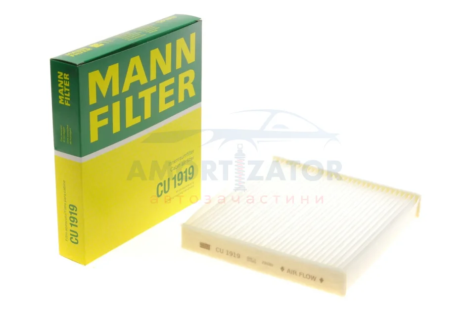 Фільтр салону -FILTER MANN CU 1919 (фото 1)