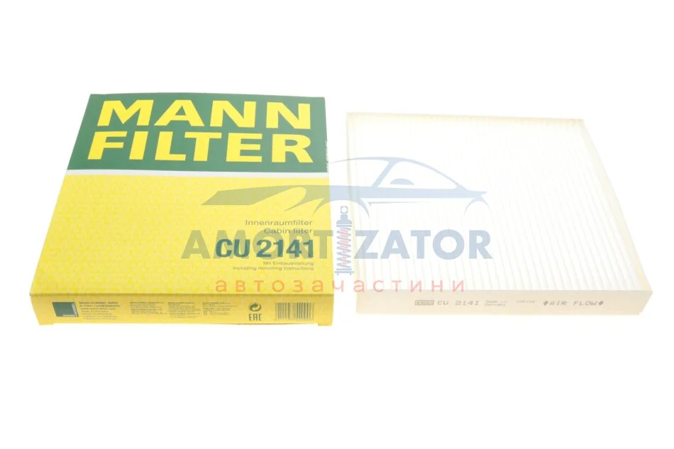 ФІЛЬТР САЛОНУ -FILTER MANN CU 2141 (фото 1)