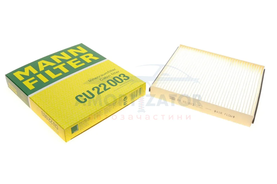 Фільтр салону -FILTER MANN CU 22 003 (фото 1)