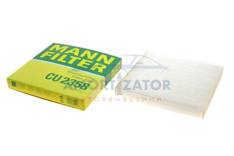 Фільтр салону -FILTER MANN CU 2358 (фото 1)