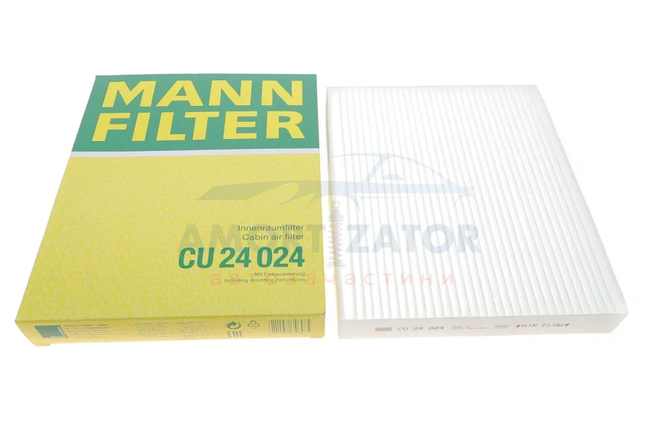 Фільтр салону -FILTER MANN CU 24 024 (фото 1)
