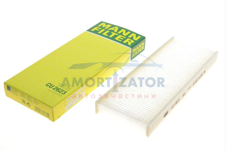 Фільтр салону -FILTER MANN CU 2623 (фото 1)
