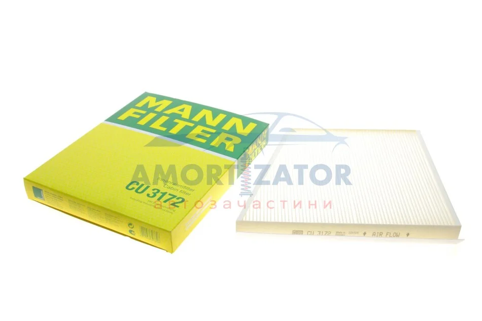 Фільтр салону -FILTER MANN CU 3172 (фото 1)