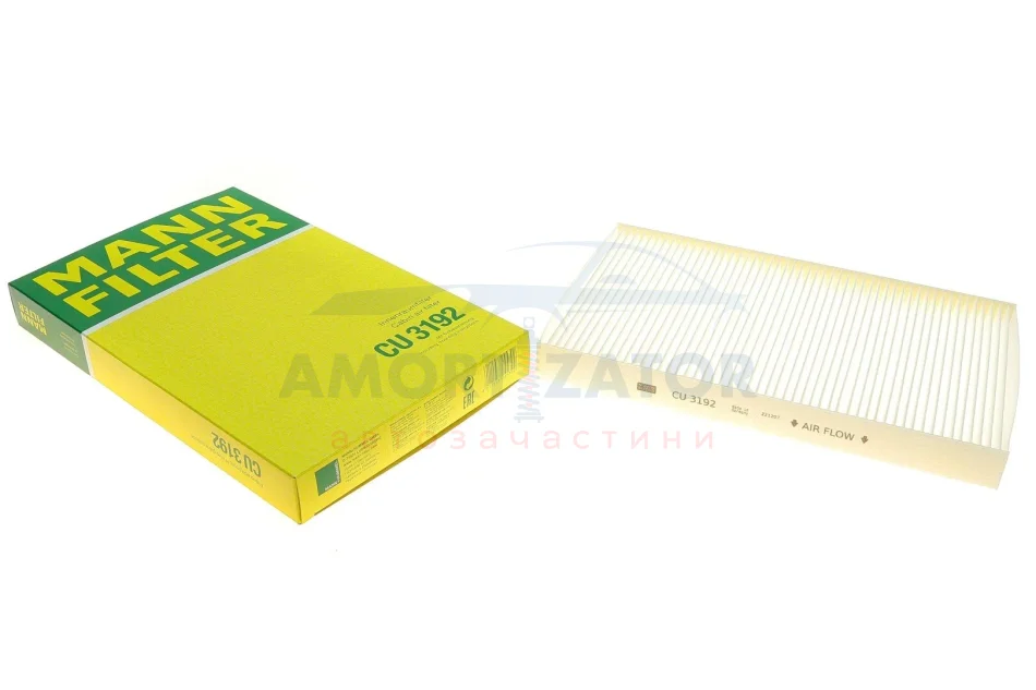 Фільтр салону -FILTER MANN CU 3192 (фото 1)