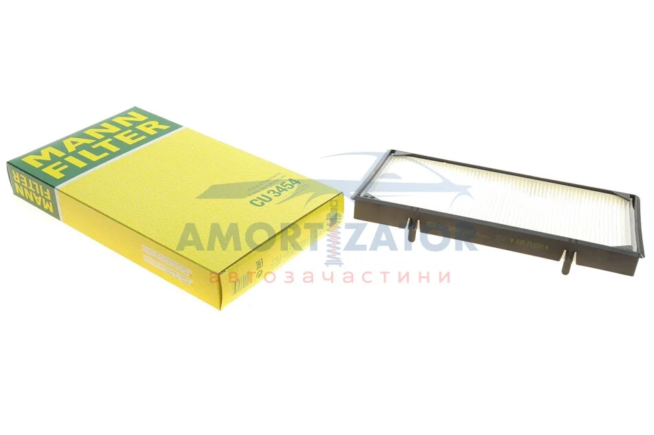 Фільтр салону -FILTER MANN CU 3454 (фото 1)