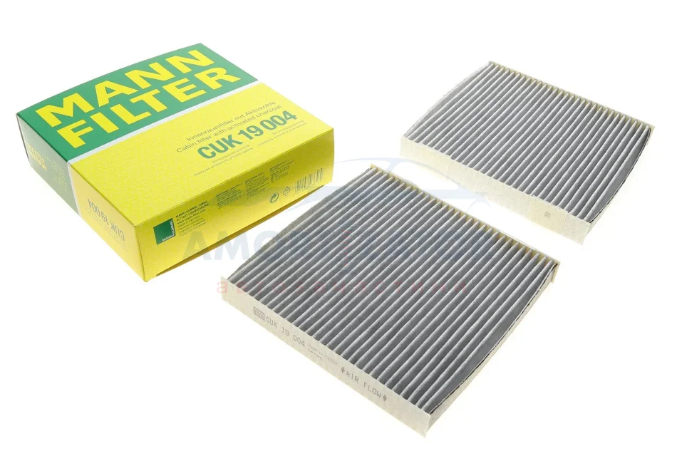 Фільтр салону (к-кт) -FILTER MANN CUK 19 004 (фото 1)