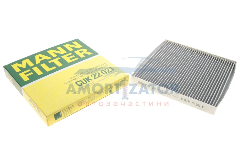 Фільтр салону -FILTER MANN CUK 22 021 (фото 1)