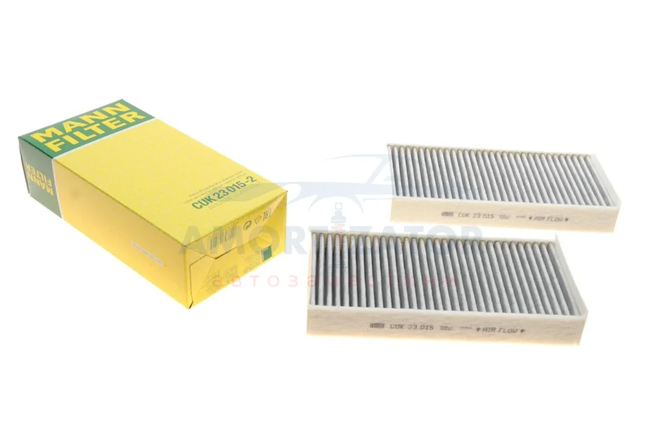 Фільтр салону (к-кт) -FILTER CUK 23 015-2 MANN CUK 23 0152 (фото 1)
