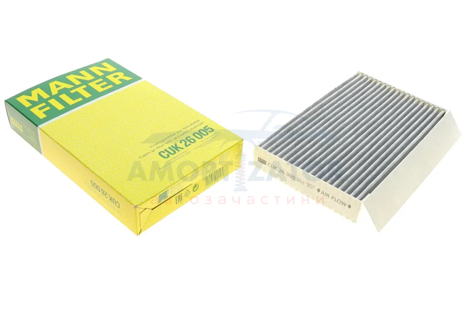 Фільтр салону -FILTER MANN CUK 26 005 (фото 1)