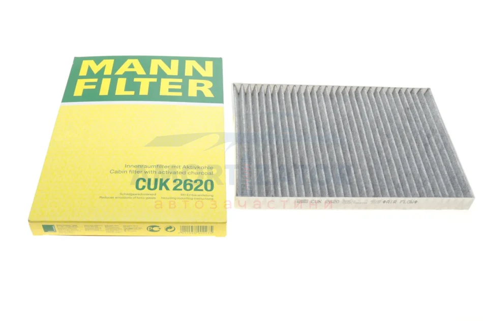Фільтр салону -FILTER MANN CUK 2620 (фото 1)
