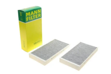 Фільтр салону (к-кт) -FILTER CUK 2723-2 MANN CUK 27232