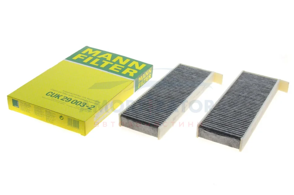 Фільтр салону (к-кт) -FILTER CUK 29 003-2 MANN CUK 29 0032 (фото 1)
