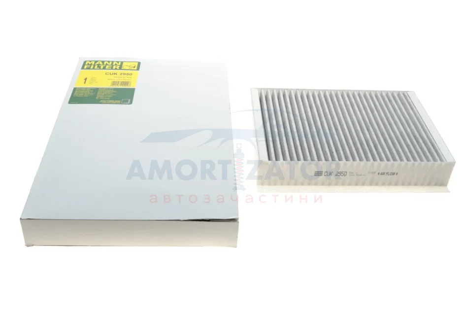 Фільтр салону -FILTER MANN CUK 2950 (фото 1)