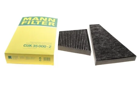 Фільтр салону (к-кт) -FILTER CUK 35 000-2 MANN CUK 35 0002