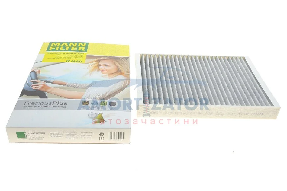 Фільтр салону -FILTER MANN FP 34 003 (фото 1)