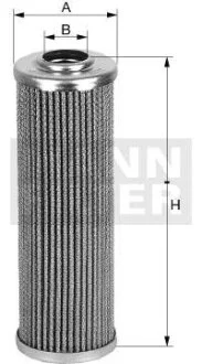 Фільтр гідравлічний, с-ма рульового управління MERCEDES CAPACITY, CAPACITY L MANN HD562