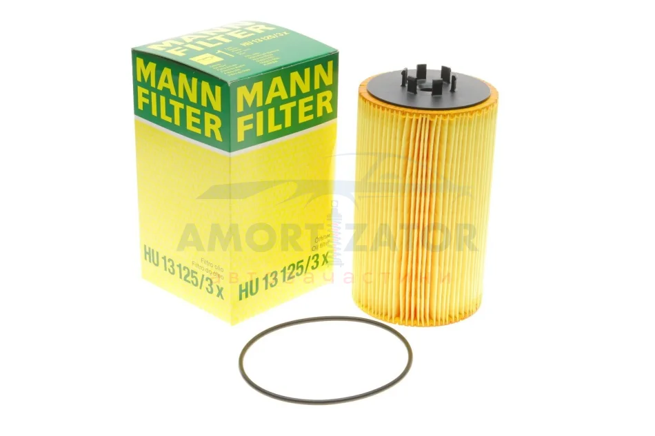 Фільтр масляний -FILTER MANN HU 13 125/3 X (фото 1)