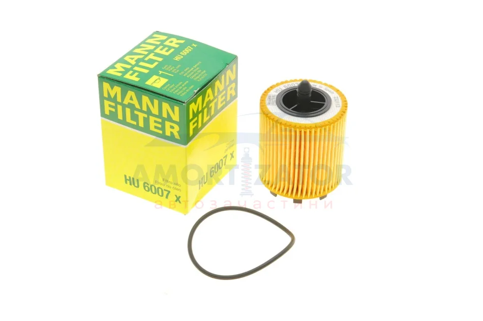 Фільтр масляний -FILTER MANN HU 6007 X (фото 1)