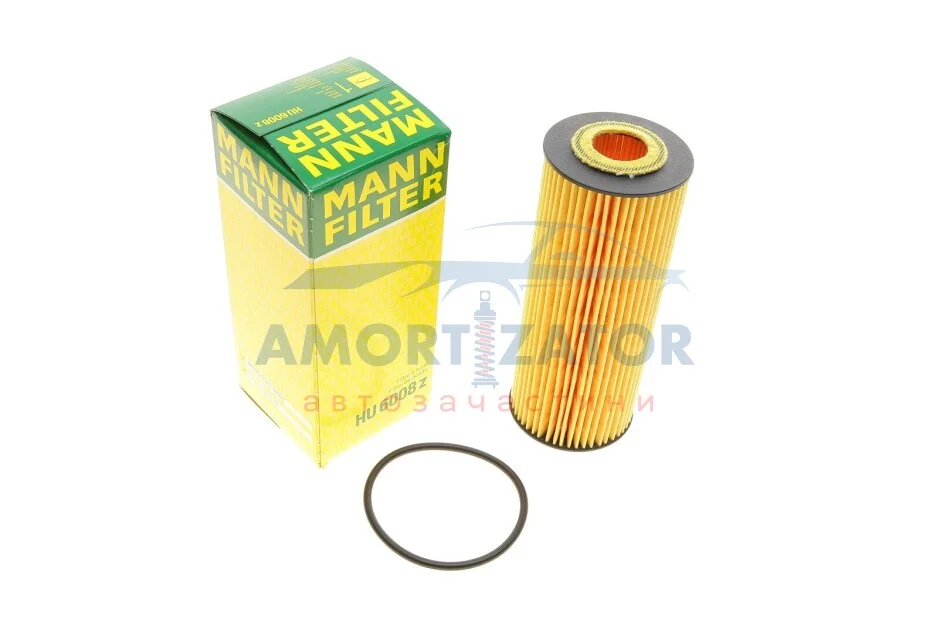 Фільтр масляний -FILTER MANN HU 6008 Z (фото 1)