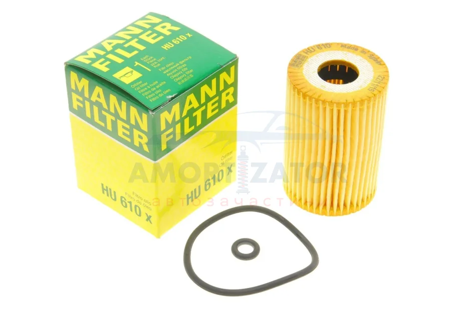 Фільтр масляний -FILTER MANN HU 610 X (фото 1)