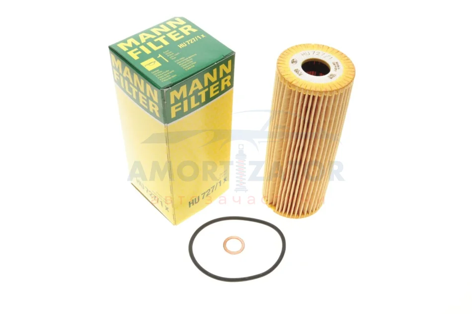 Фільтр масляний -FILTER MANN HU 727/1 X (фото 1)