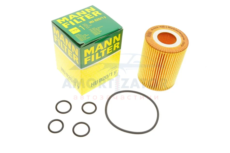 Фільтр масляний -FILTER MANN HU 820/1 Y (фото 1)