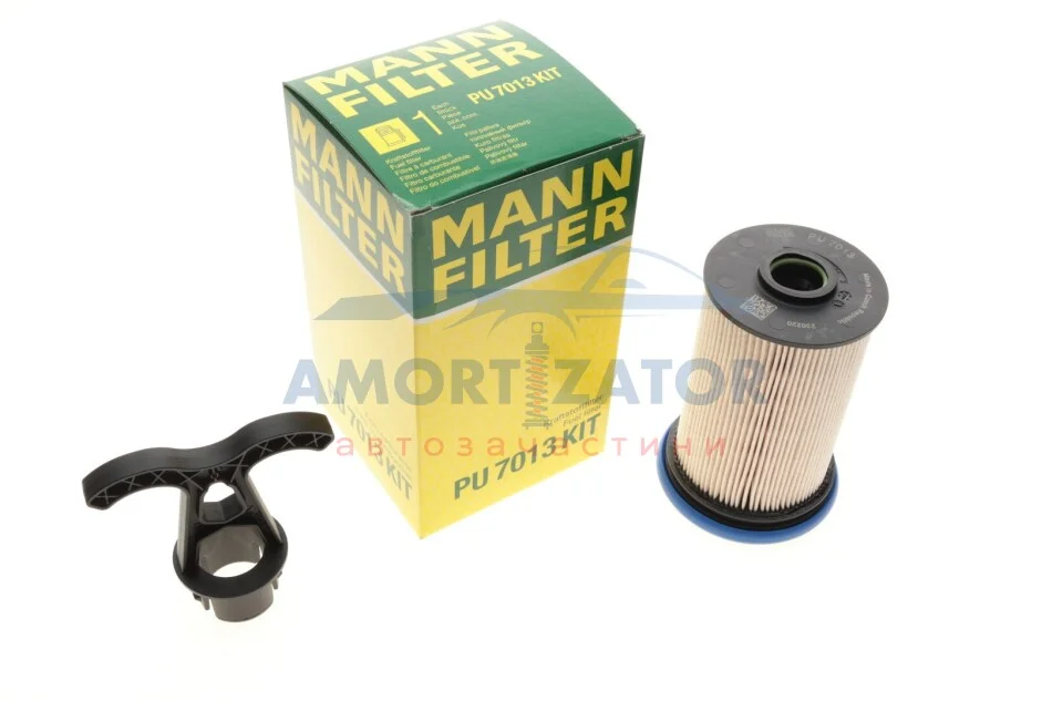Фільтр паливний (к-кт) -FILTER MANN PU 7013 KIT (фото 1)