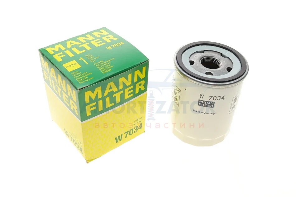 Фільтр масляний -FILTER MANN W 7034 (фото 1)