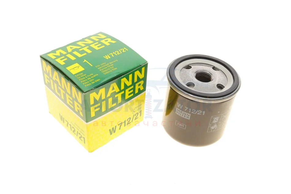 Фільтр масляний -FILTER MANN W 712/21 (фото 1)