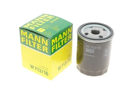 Фільтр масляний -FILTER MANN W 713/16