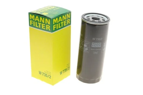 Фільтр масляний -FILTER MANN W 735/2