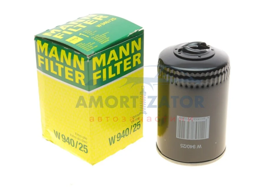 Фільтр масляний -FILTER MANN W 940/25 (фото 1)