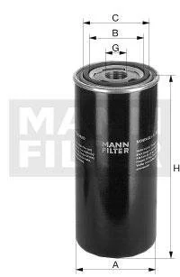 Фільтр гідравлічний MANN WD 920