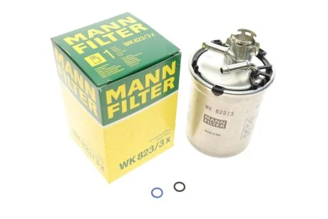 Фільтр паливний -FILTER MANN WK 823/3 X
