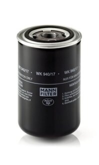 Паливний фільтр MANN WK940/17