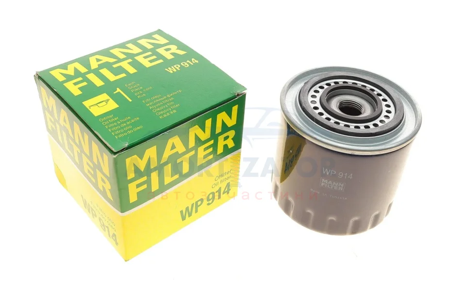 Фільтр масляний -FILTER MANN WP 914 (фото 1)