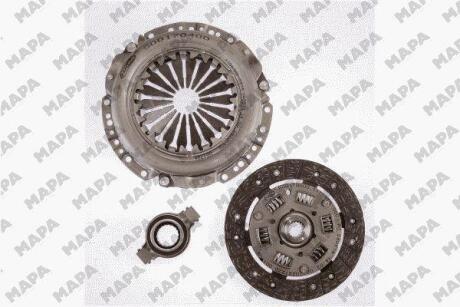 SEAT комплект зчеплення (повний) IBIZA 0.9 89-93 MAPA 000170500